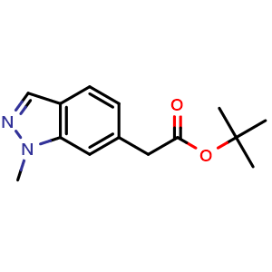 tert-butyl 2-(1-methylindazol-6-yl)acetate