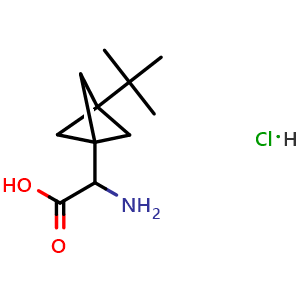 2-amino-2-(3-tert-butyl-1-bicyclo[1 1 1]pentanyl)acetic acid hydrochloride