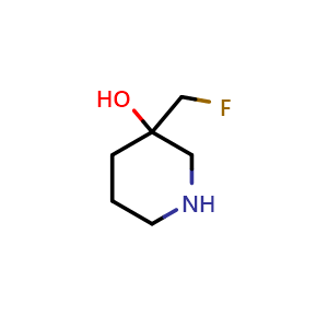 3-(fluoromethyl)piperidin-3-ol