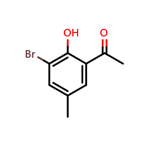 1-(3-bromo-2-hydroxy-5-methyl-phenyl)ethanone