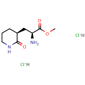methyl (2S)-2-amino-3-[(3S)-2-oxo-3-piperidyl]propanoate dihydrochloride