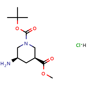 O1-tert-butyl O3-methyl (3S,5R)-5-aminopiperidine-1,3-dicarboxylate hydrochloride