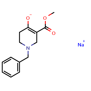 sodium 1-benzyl-5-(methoxycarbonyl)-1,2,3,6-tetrahydropyridin-4-olate
