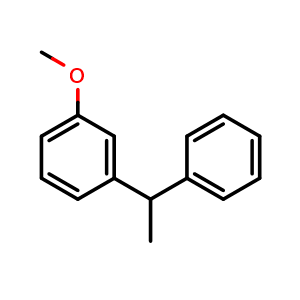 1-methoxy-3-(1-phenylethyl)benzene