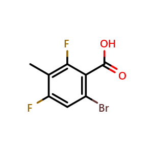 6-Bromo-2,4-difluoro-3-methylbenzoic acid