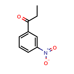Chemical structure of 3'-Nitropropiophenone , CAS 17408-16-1, AChemBlock W166212