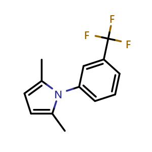 2,5-Dimethyl-1-(3-(trifluoromethyl)phenyl)-1H-pyrrole