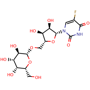 5-Fluorouridine-5'-O-beta-D-galactopyranoside