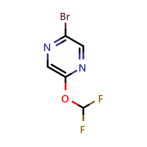 2-Bromo-5-(difluoromethoxy)pyrazine