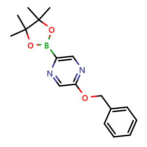 2-(benzyloxy)-5-(4,4,5,5-tetramethyl-1,3,2-dioxaborolan-2-yl)pyrazine