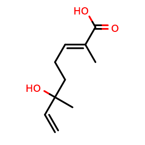 (E)-6-Hydroxy-2,6-dimethylocta-2,7-dienoic Acid