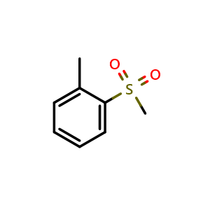 Chemical structure of 2-(Methylsulfonyl)toluene , CAS 23276-69-9, AChemBlock W166535