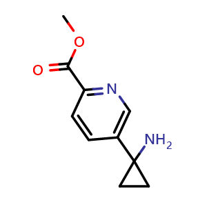 Methyl 5-(1-Aminocyclopropyl)picolinate