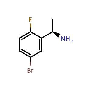 (R)-1-(5-bromo-2-fluorophenyl)ethan-1-amine