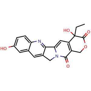 4-ethyl-4,9-dihydroxy-1H-pyrano[3',4':6,7]indolizino[1,2-b]quinoline-3,14(4H,12H)-dione