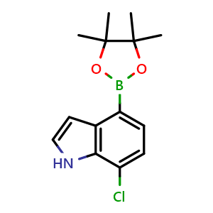 7-chloro-4-(4,4,5,5-tetramethyl-1,3,2-dioxaborolan-2-yl)-1H-indole