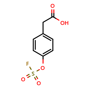 2-(4-((fluorosulfonyl)oxy)phenyl)acetic acid