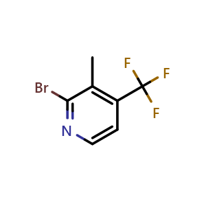 2-bromo-3-methyl-4-(trifluoromethyl)pyridine