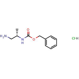 (S)-benzyl 1-aminopropan-2-ylcarbamate hydrochloride