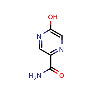 5-hydroxypyrazine-2-carboxamide