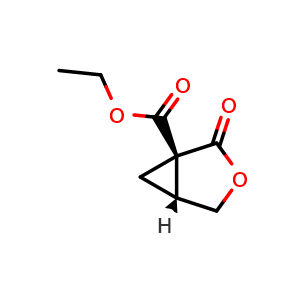 ethyl (1S,5R)-2-oxo-3-oxabicyclo[3 1 0]hexane-1-carboxylate