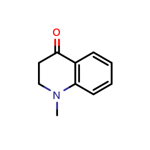Chemical structure of 1-methyl-1,2,3,4-tetrahydroquinolin-4-one , CAS 1198-15-8, AChemBlock W166804