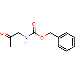 Chemical structure of Benzyl 2-oxopropylcarbamate , CAS 111491-97-5, AChemBlock W166810