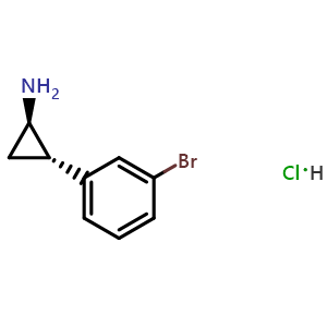 (1R,2S)-2-(3-bromophenyl)cyclopropanamine hydrochloride