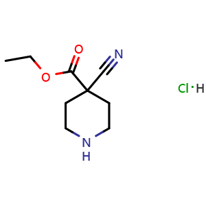 Ethyl 4-cyanopiperidine-4-carboxylatehydrochloride