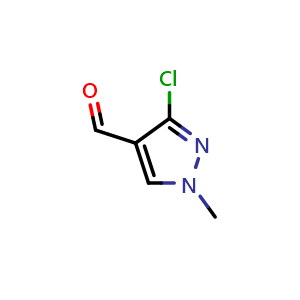 3-chloro-1-methyl-1H-pyrazole-4-carbaldehyde
