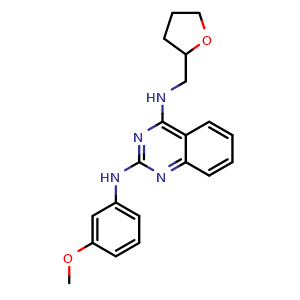 N2-(3-methoxyphenyl)-N4-((tetrahydrofuran-2-yl)methyl)quinazoline-2,4-diamine