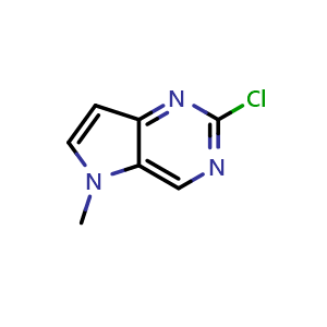 2-chloro-5-methyl-5H-pyrrolo[3,2-d]pyrimidine