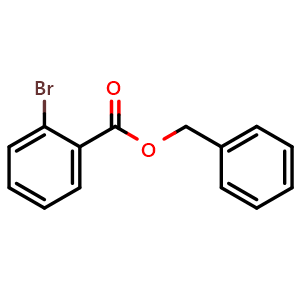 Chemical structure of Benzyl 2-bromobenzoate , CAS 67460-09-7, AChemBlock W167043