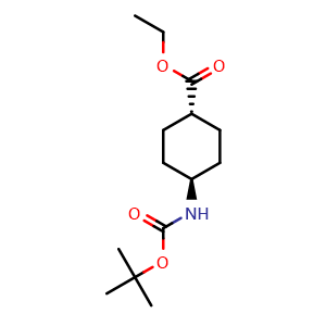 (1r,4r)-Ethyl 4-(tert-butoxycarbonylamino) cyclohexanecarboxylate