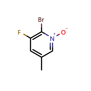 2-Bromo-3-fluoro-5-methylpyridine 1-oxide