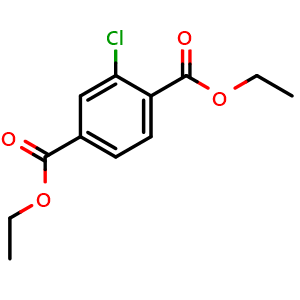 Chemical structure of Diethyl 2-chloroterephthalate , CAS 2120386-13-0, AChemBlock W167148