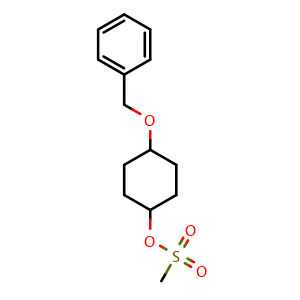 4-(Benzyloxy)cyclohexyl methanesulfonate