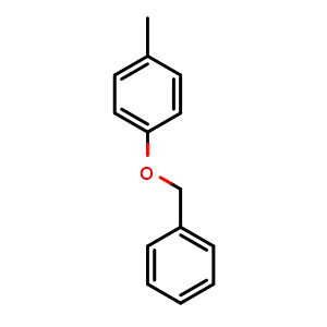 Chemical structure of 1-(Benzyloxy)-4-methylbenzene , CAS 834-25-3, AChemBlock W167165