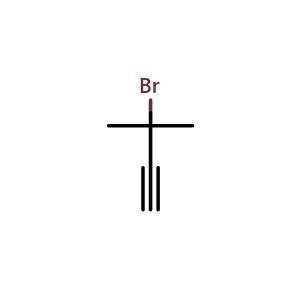 3-Bromo-3-methylbut-1-yne