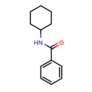 Chemical structure of N-cyclohexylbenzamide , CAS 1759-68-8, AChemBlock W167314