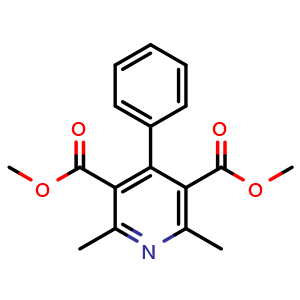 3,5-Pyridinedicarboxylic acid, 2,6-dimethyl-4-phenyl-, dimethyl ester