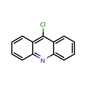Chemical structure of 9-Chloroacridine , CAS 1207-69-8, AChemBlock W167478