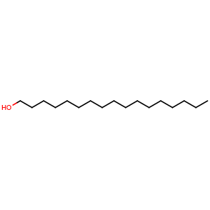 Chemical structure of 1-Heptadecanol , CAS 1454-85-9, AChemBlock W167532