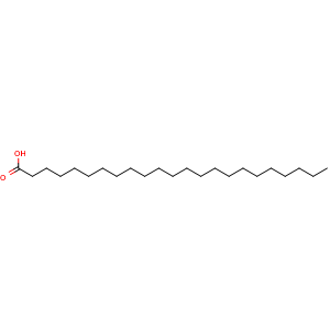 Chemical structure of Tricosanoic acid , CAS 2433-96-7, AChemBlock W167657