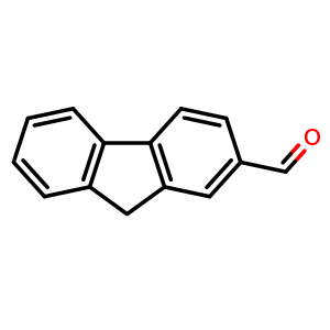 Chemical structure of 9H-Fluorene-2-carbaldehyde , CAS 30084-90-3, AChemBlock W167703