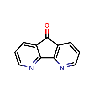 Chemical structure of 4,5-Diazafluoren-9-one , CAS 50890-67-0, AChemBlock W167837