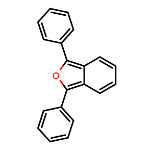 Chemical structure of 1,3-Diphenylisobenzofuran , CAS 5471-63-6, AChemBlock W167868