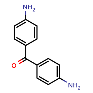 Chemical structure of 4,4'-Diaminobenzophenone , CAS 611-98-3, AChemBlock W167916