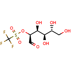 Chemical structure of Mannose triflate , CAS 92051-23-5, AChemBlock W168082