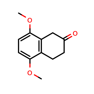 Chemical structure of 5,8-Dimethoxyl-2-tetralone , CAS 37464-90-7, AChemBlock W168113
